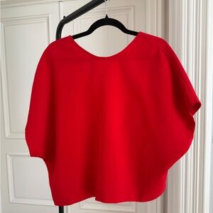 IRO Size 36 Red Women's Boxy Top - Modern Minimalist Style